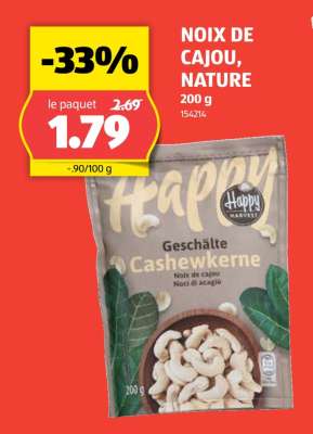 NOIX DE CAJOU NATURE
