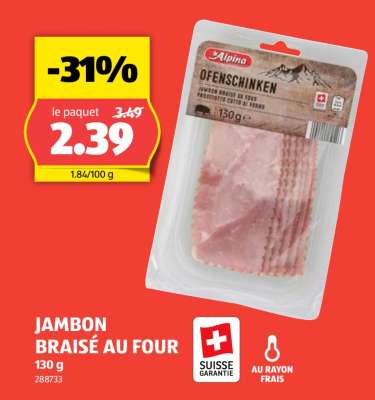 JAMBON BRAISÉ AU FOUR