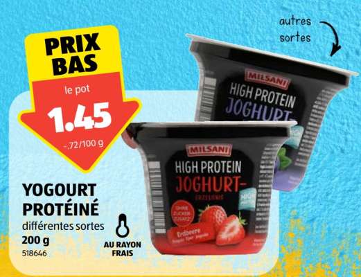 YOGOURT PROTÉINÉ