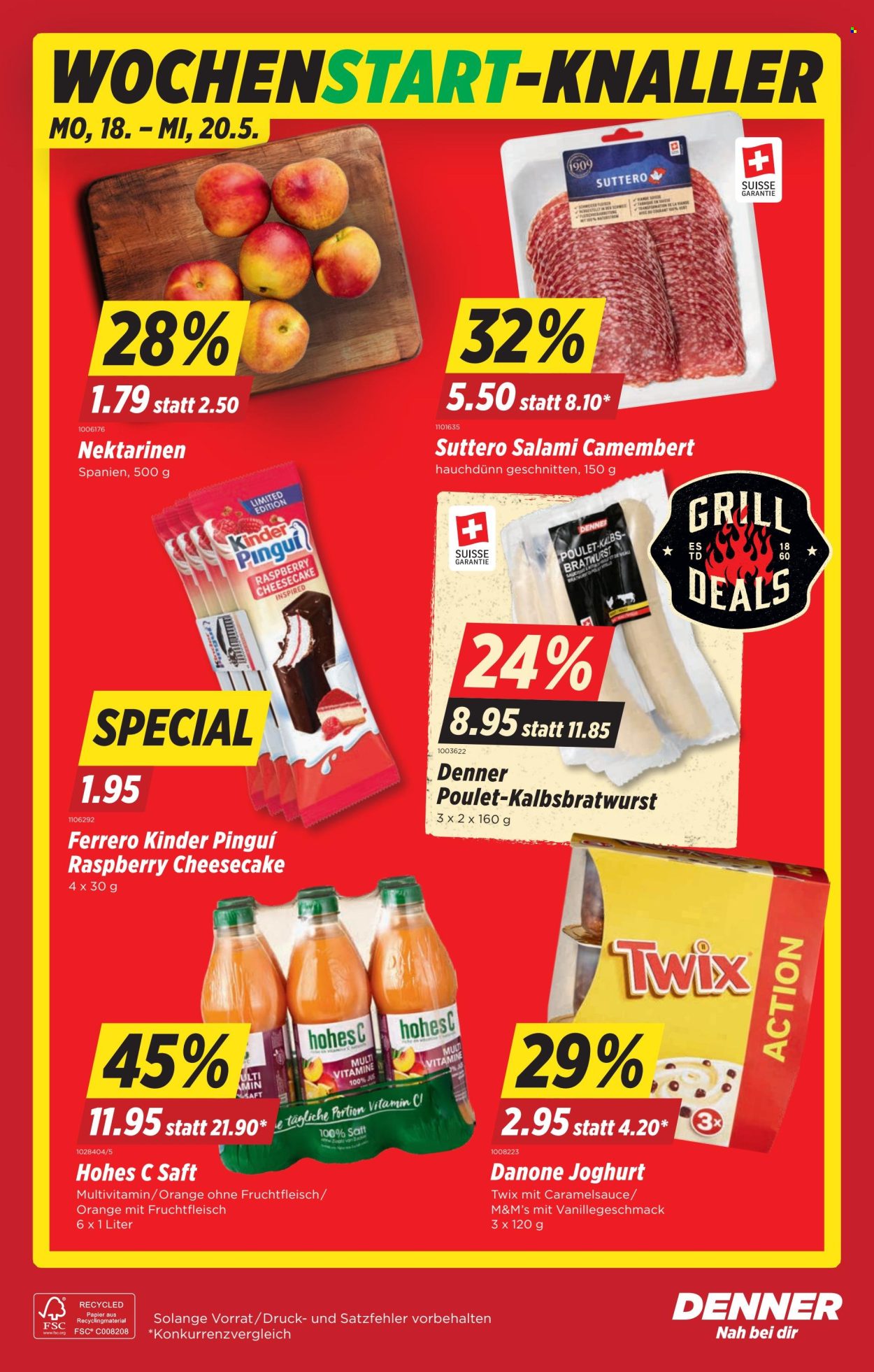 Catalogue Denner - 14.5.2026 - 20.5.2026. Page 22. Page 22