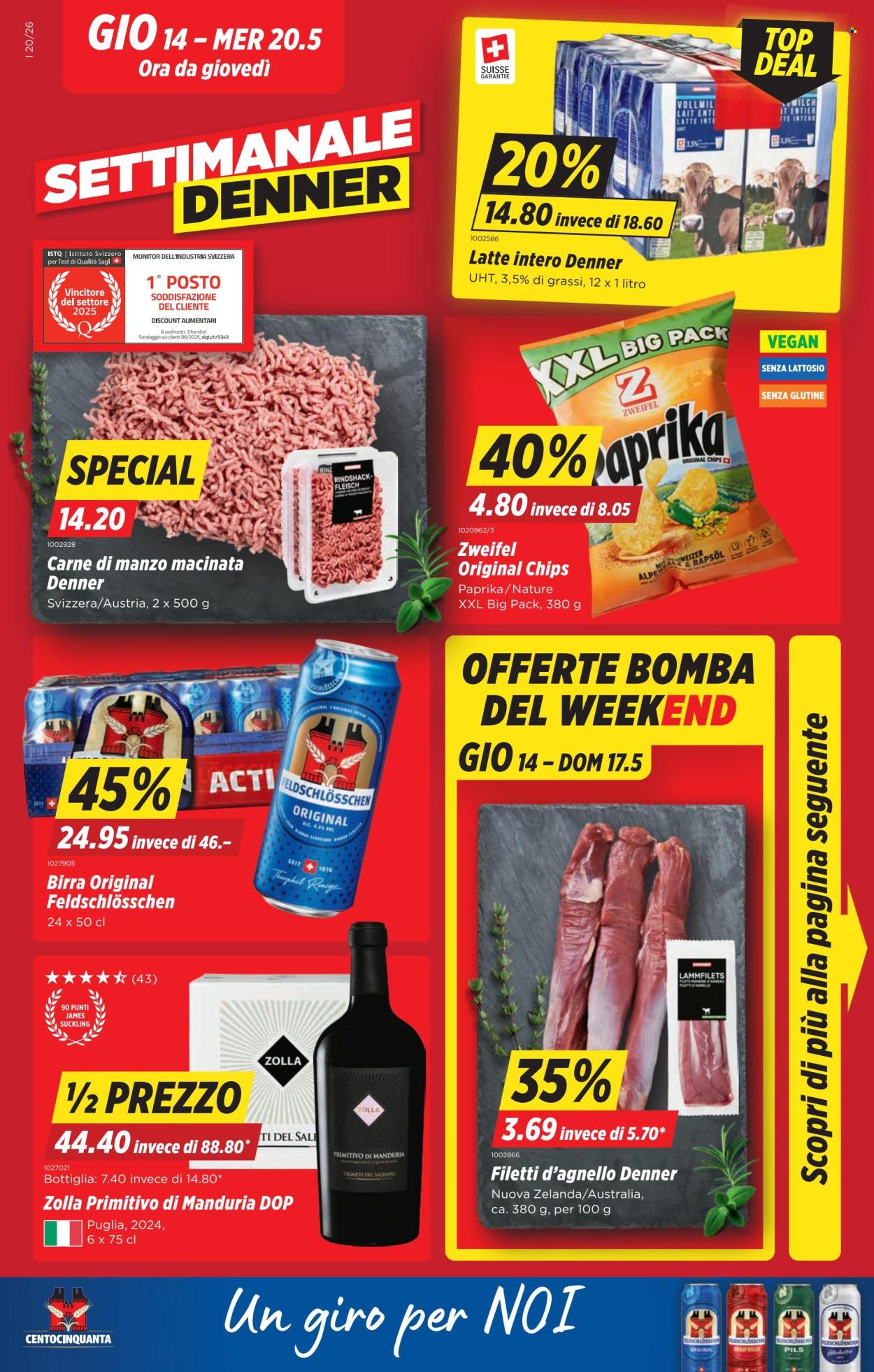 Catalogue Denner - 14.5.2026 - 20.5.2026. Page 1. Page 1