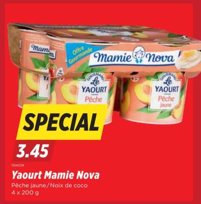 Yaourt Mamie Nova