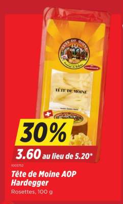 Tête de Moine AOP Hardegger