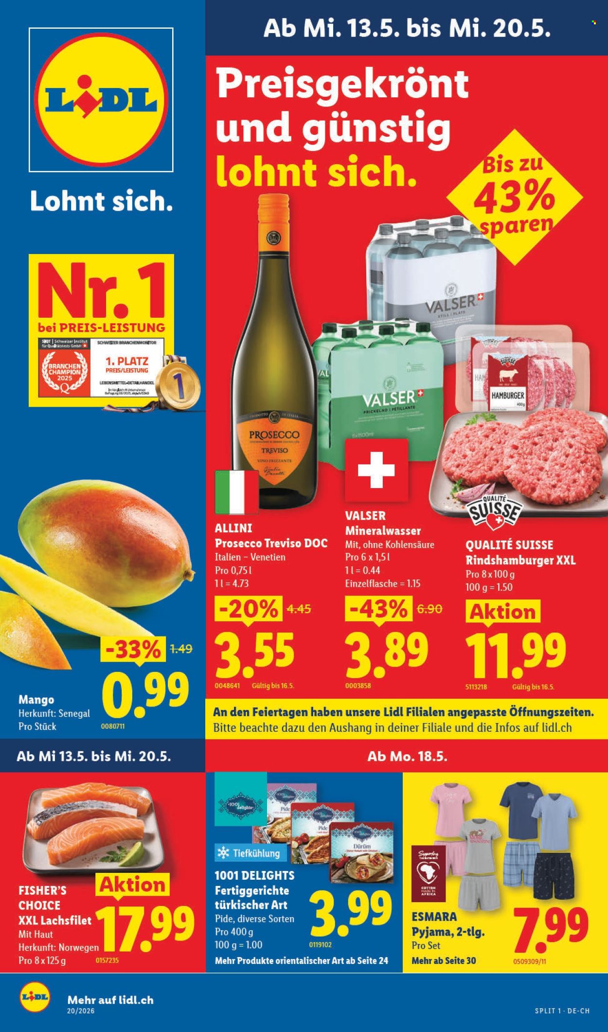 Catalogue Lidl - 13.5.2026 - 20.5.2026. Page 1. Page 1