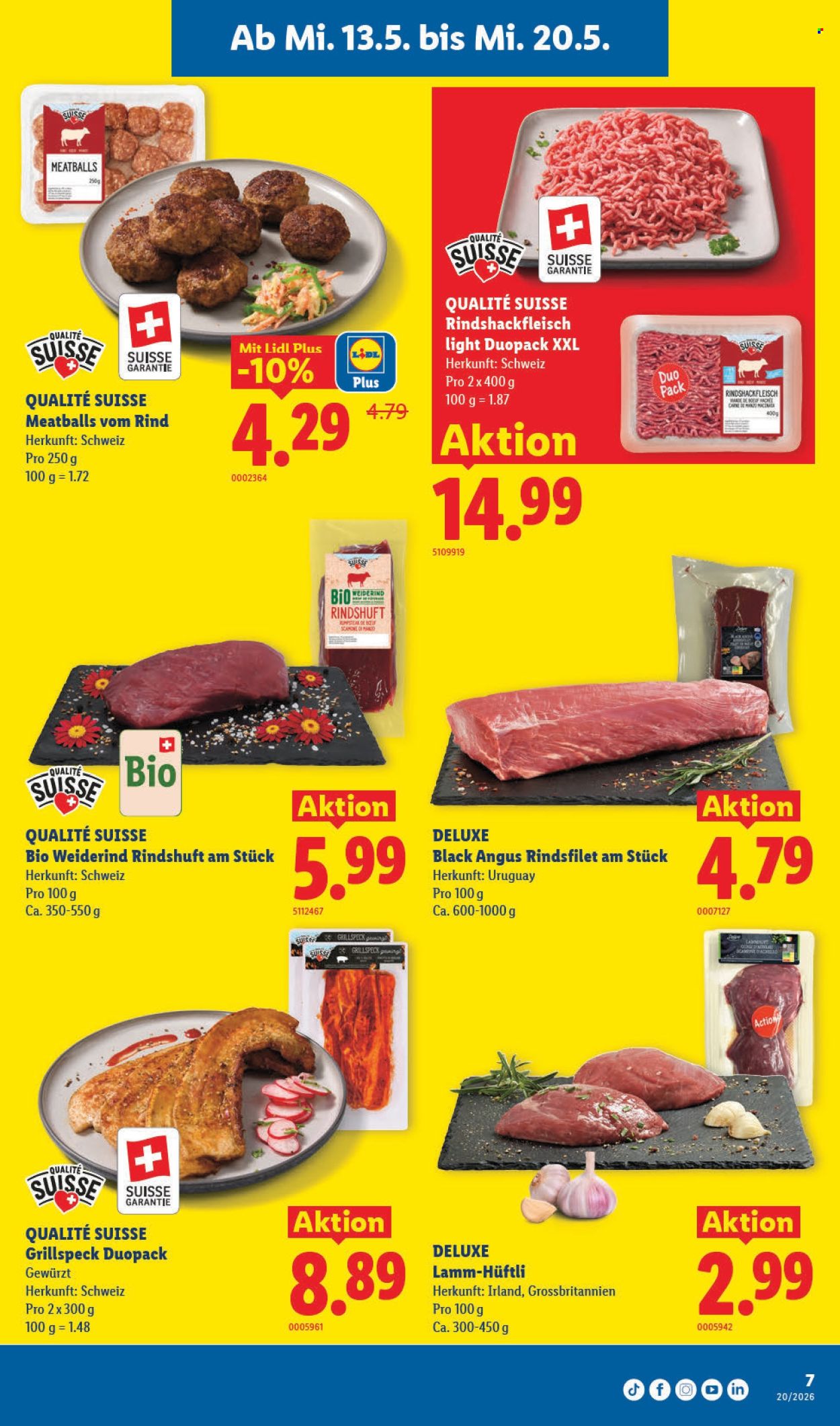 Catalogue Lidl - 13.5.2026 - 20.5.2026. Page 7. Page 7