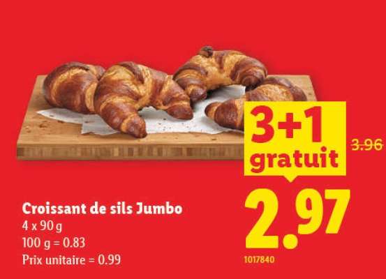 Croissant de sils Jumbo
