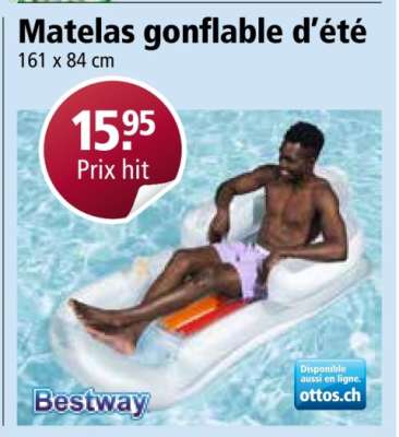 Matelas gonflable d'été