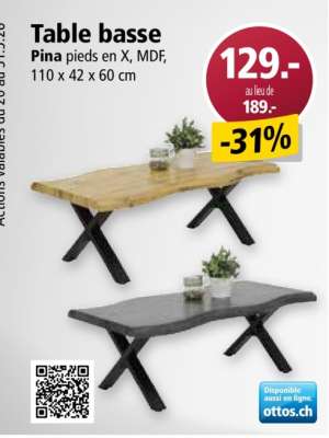 Table basse