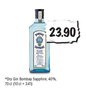 Dry Gin Bombay Sapphire