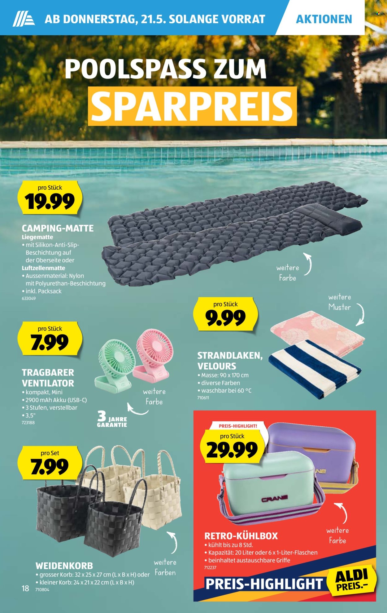 Catalogue Aldi - 21.5.2026 - 27.5.2026. Page 18. Page 18