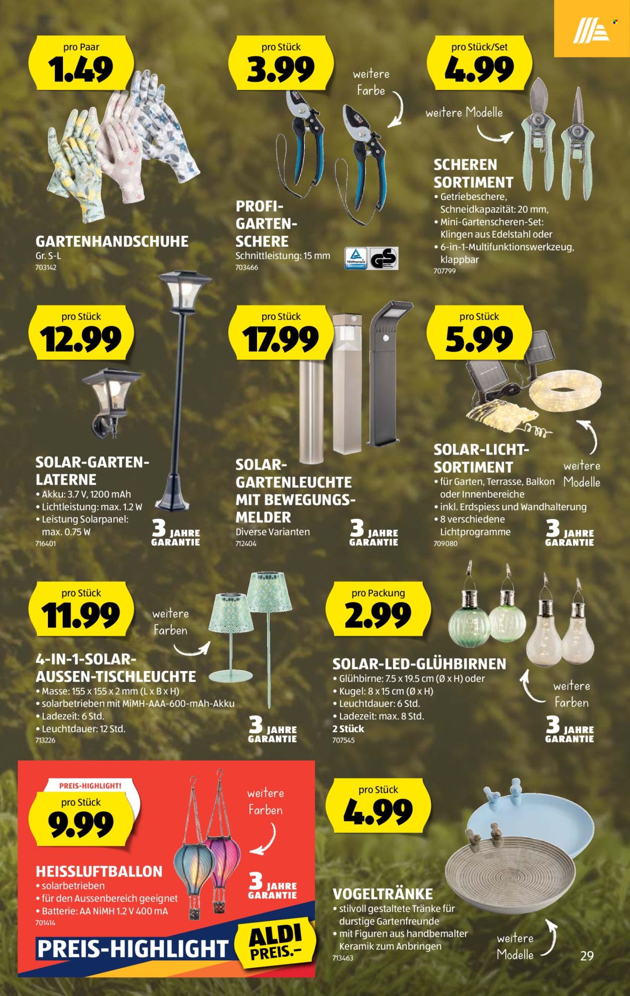 Catalogue Aldi - 21.5.2026 - 27.5.2026. Page 29. Page 29