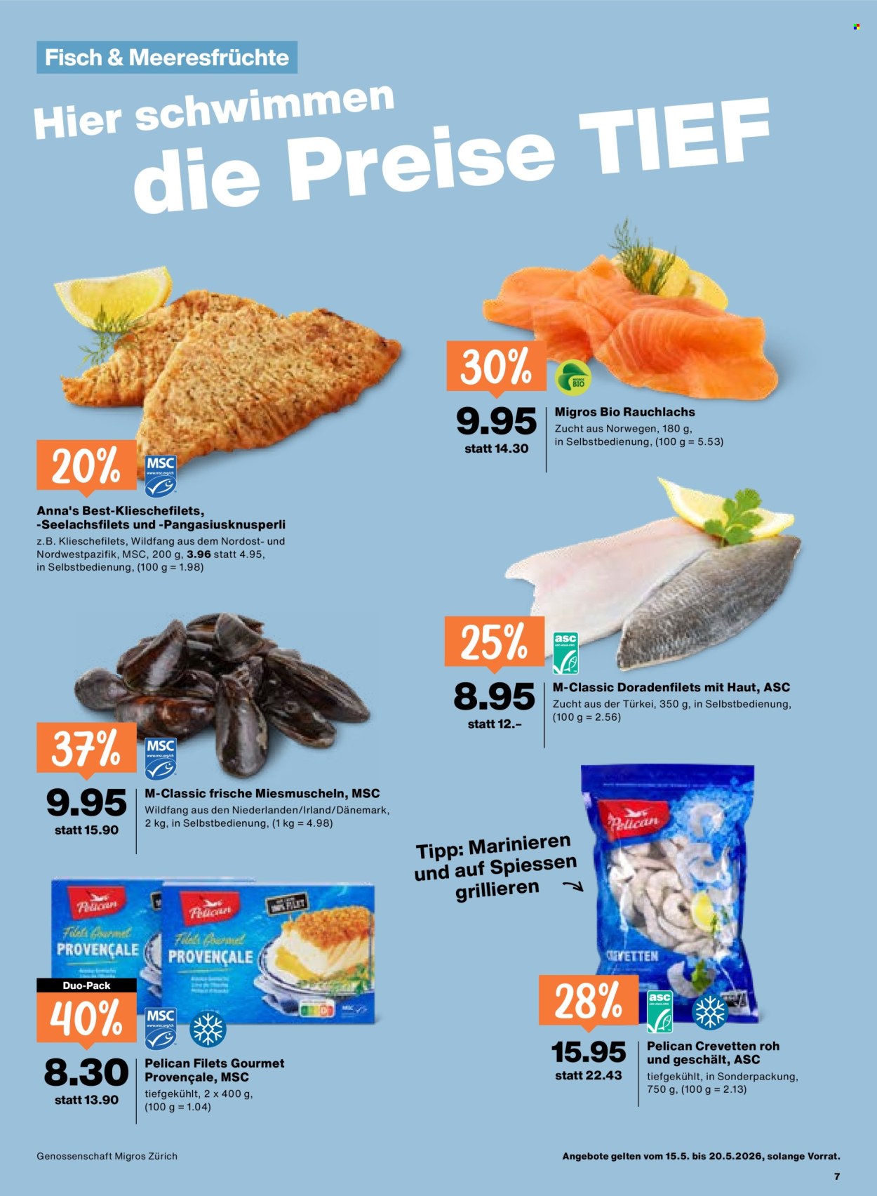 Catalogue Migros - 15.5.2026 - 20.5.2026. Page 7. Page 7