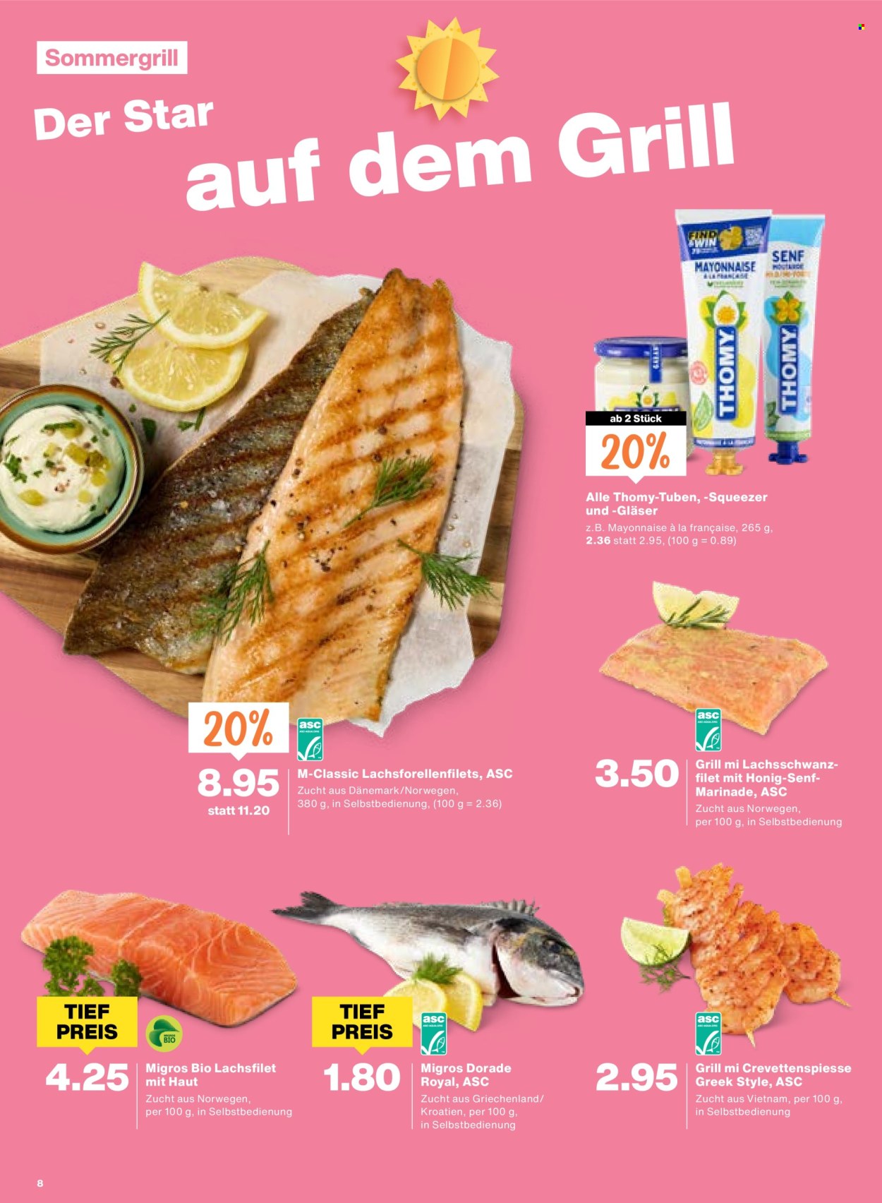 Catalogue Migros - 15.5.2026 - 20.5.2026. Page 8. Page 8