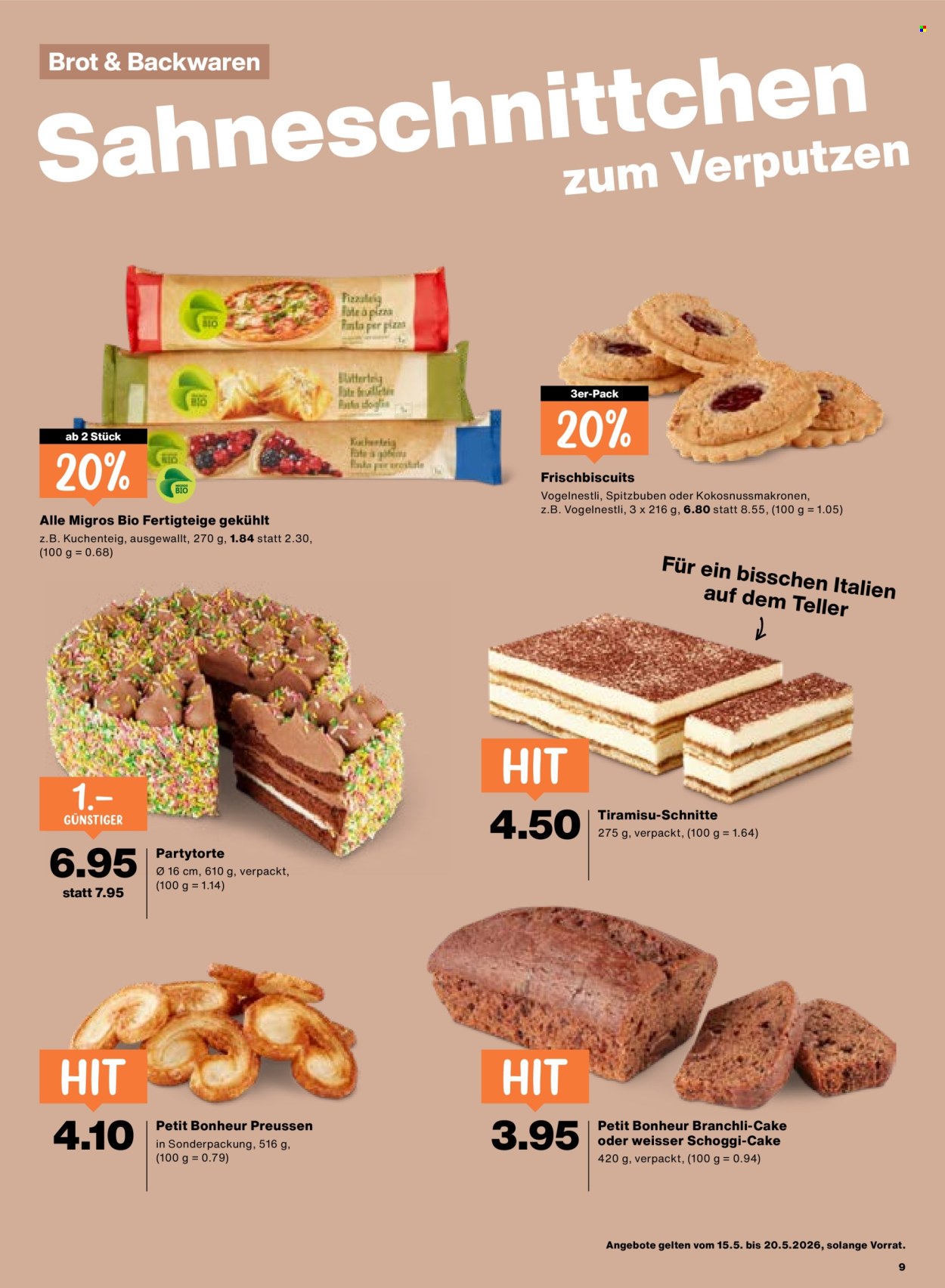 Catalogue Migros - 15.5.2026 - 20.5.2026. Page 9. Page 9