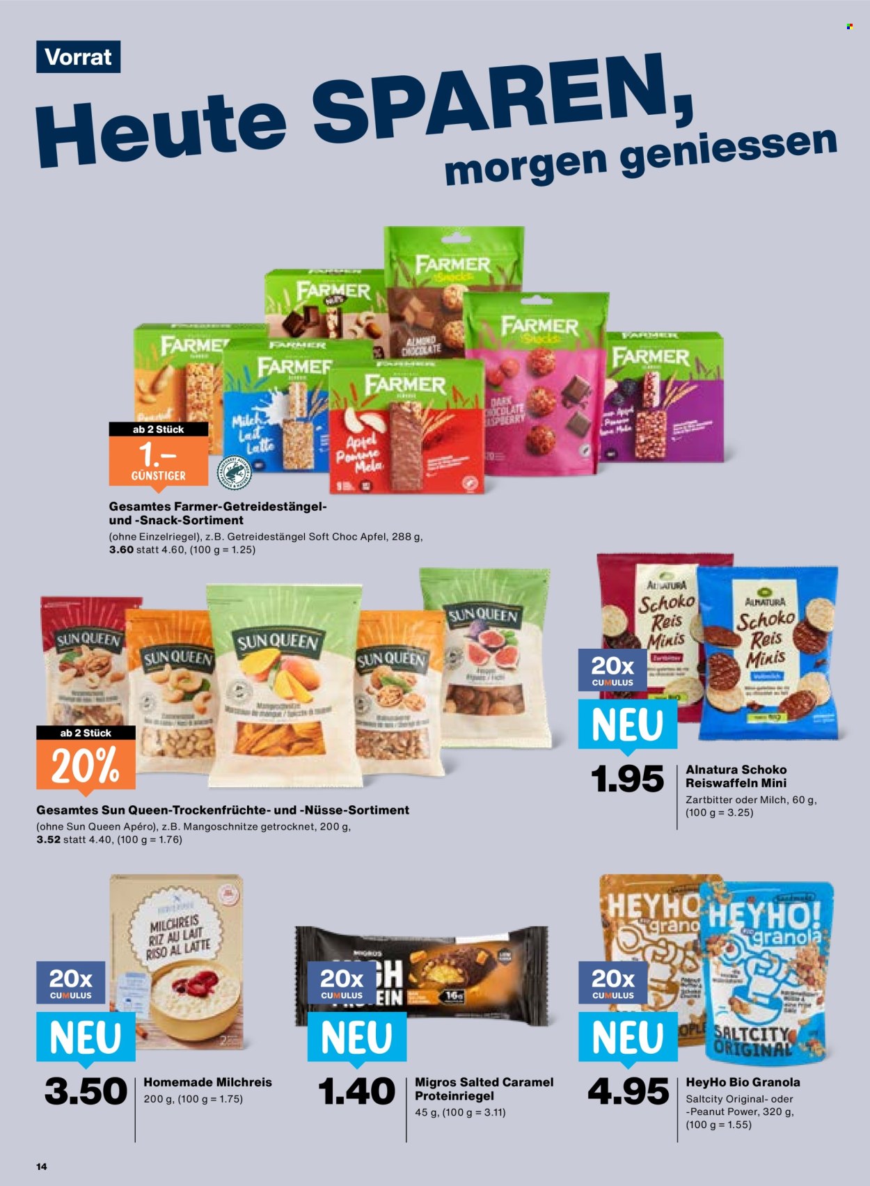 Catalogue Migros - 15.5.2026 - 20.5.2026. Page 14. Page 14