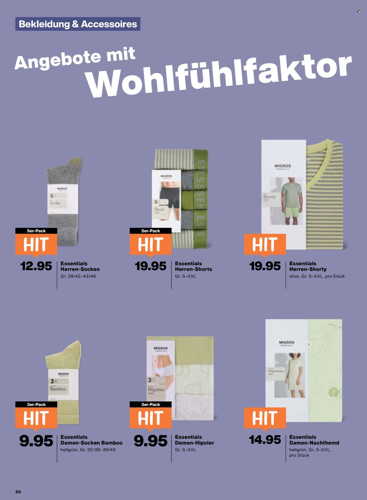 Catalogue Migros - 15.5.2026 - 20.5.2026. Page 20. Page 20