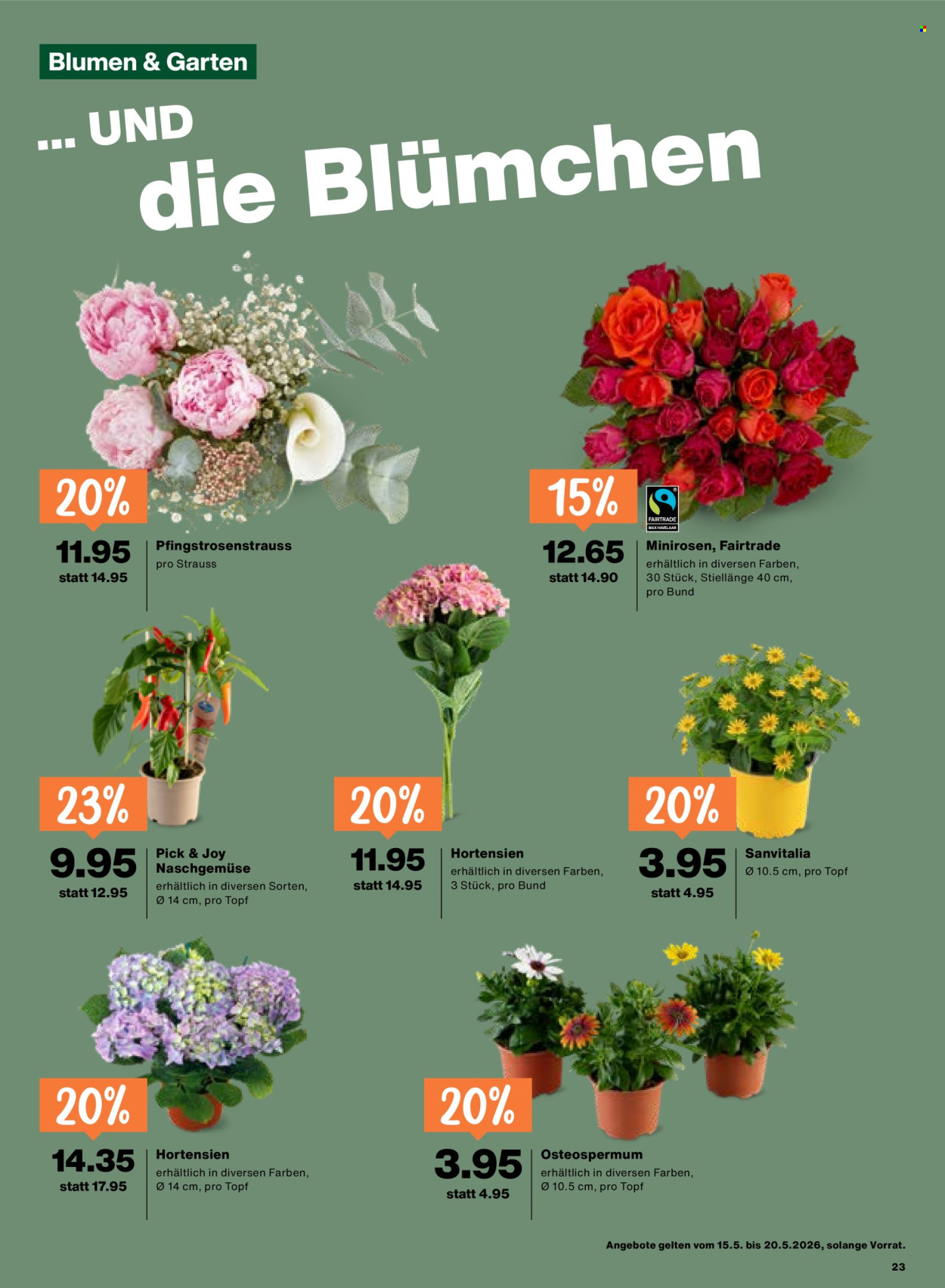 Catalogue Migros - 15.5.2026 - 20.5.2026. Page 23. Page 23