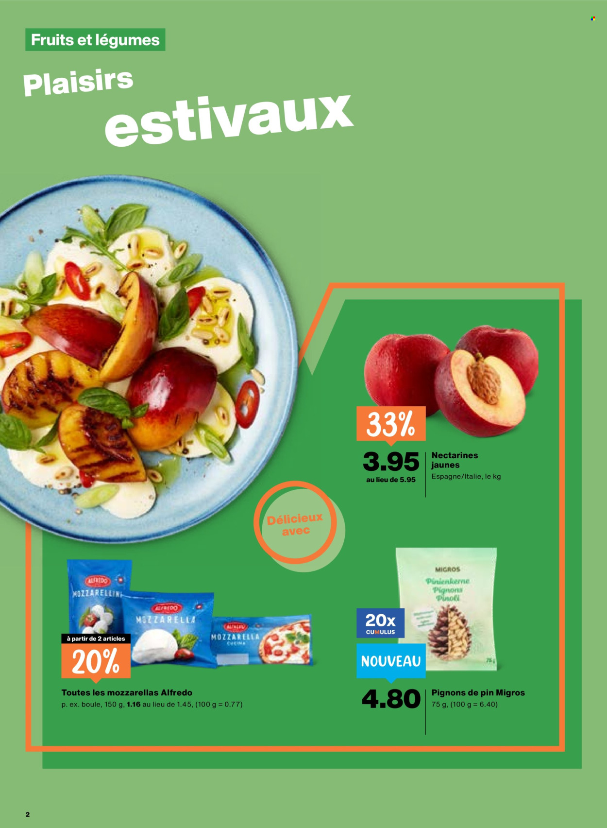 Catalogue Migros - 15.5.2026 - 20.5.2026. Page 2. Page 2