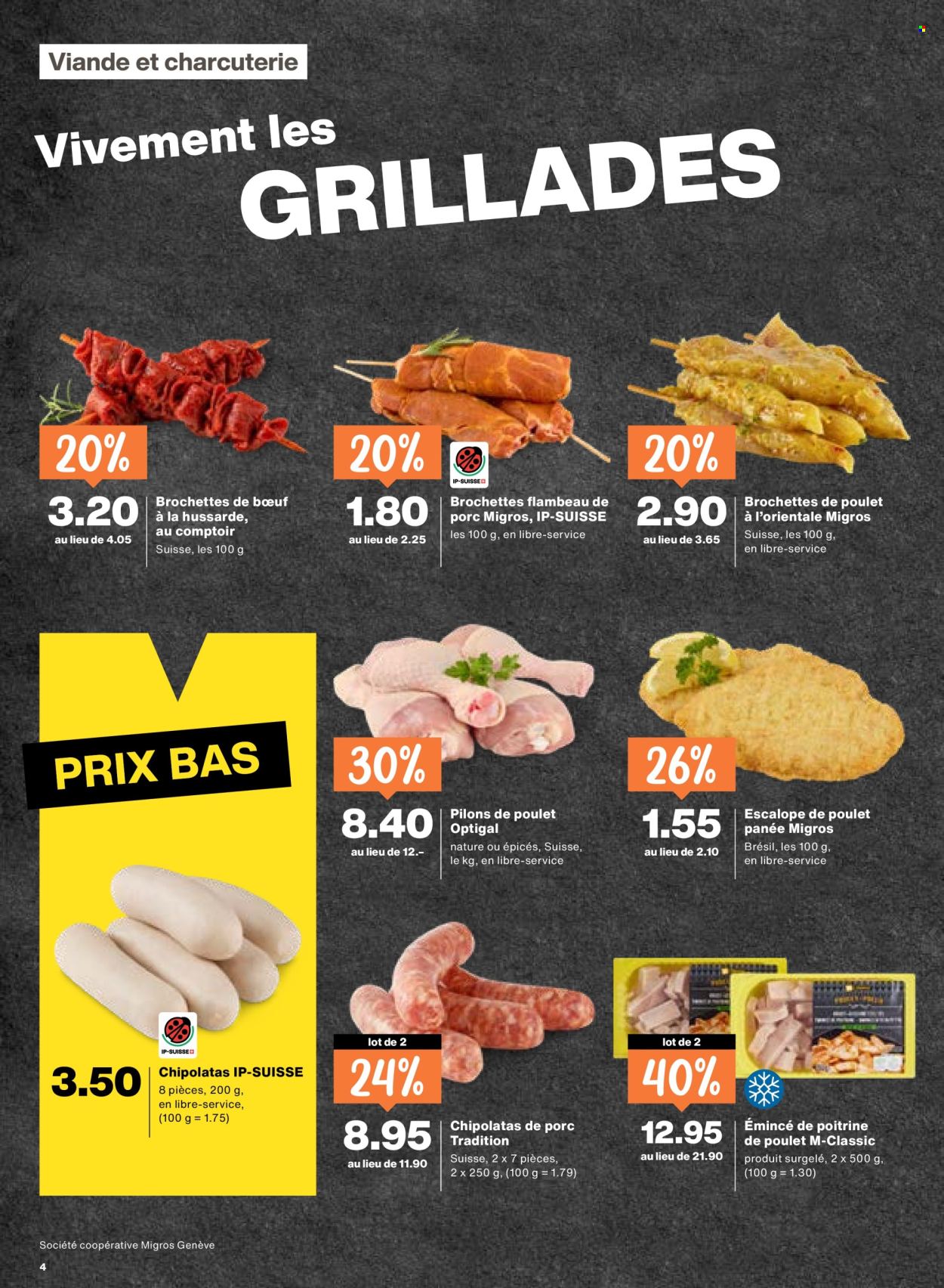 Catalogue Migros - 15.5.2026 - 20.5.2026. Page 4. Page 4