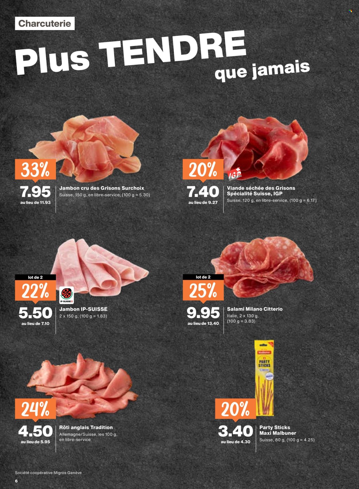 Catalogue Migros - 15.5.2026 - 20.5.2026. Page 6. Page 6