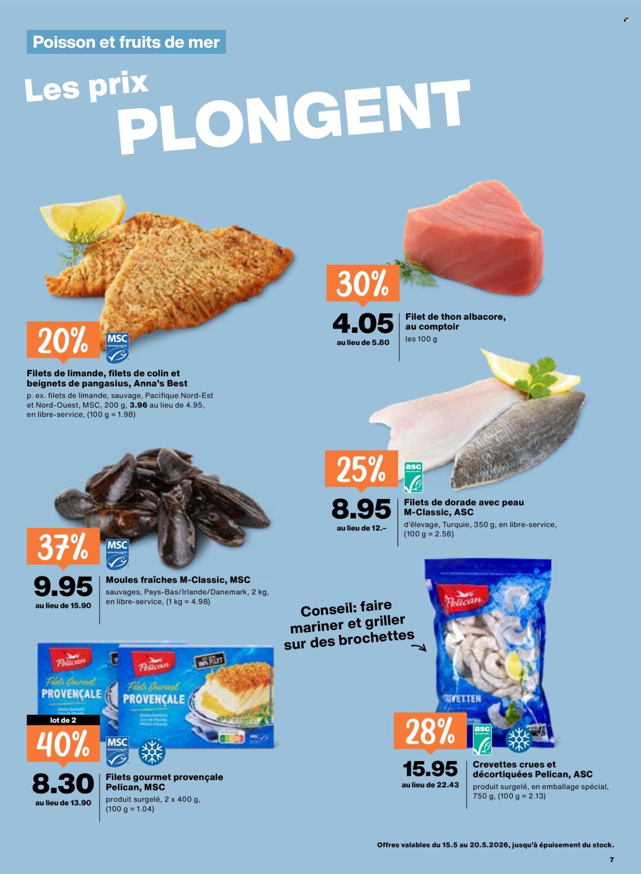 Catalogue Migros - 15.5.2026 - 20.5.2026. Page 7. Page 7