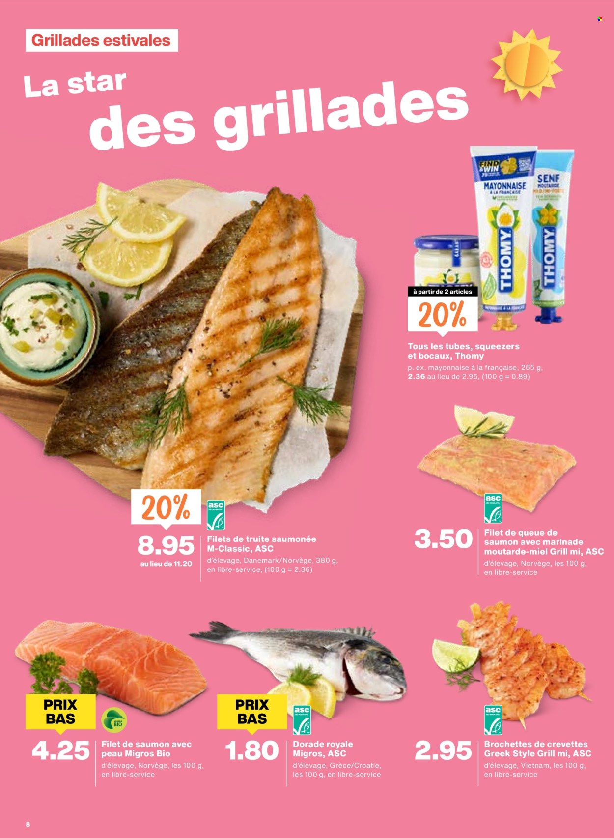 Catalogue Migros - 15.5.2026 - 20.5.2026. Page 8. Page 8