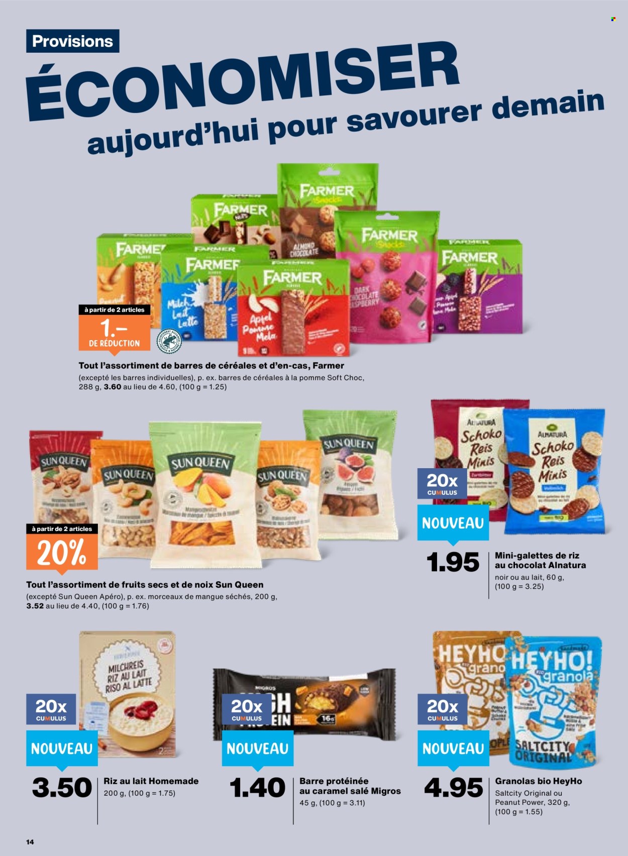 Catalogue Migros - 15.5.2026 - 20.5.2026. Page 14. Page 14
