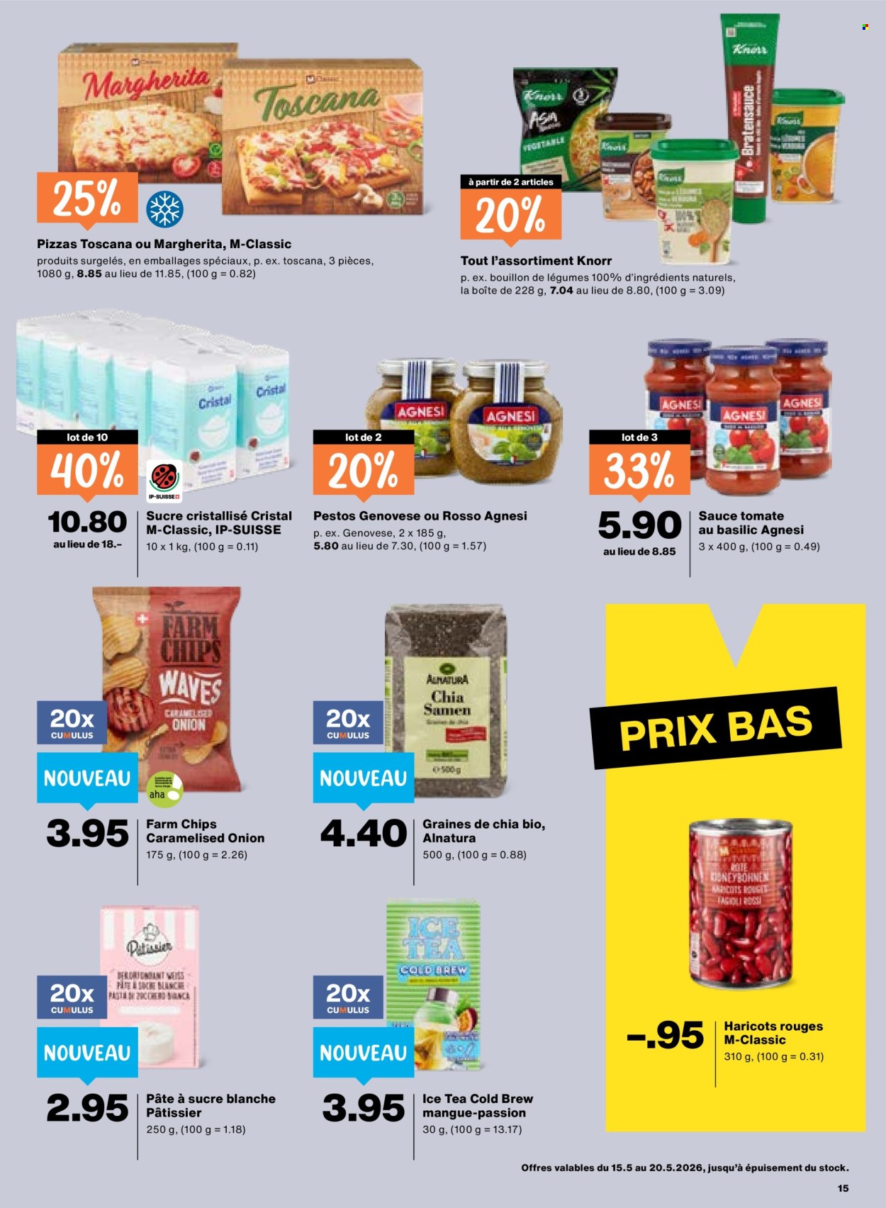 Catalogue Migros - 15.5.2026 - 20.5.2026. Page 15. Page 15