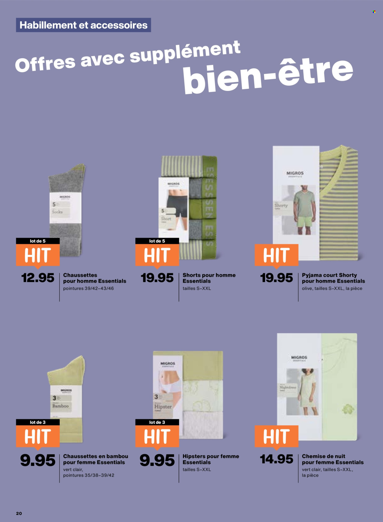 Catalogue Migros - 15.5.2026 - 20.5.2026. Page 20. Page 20