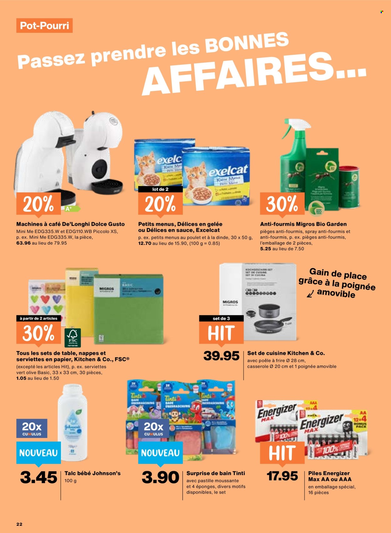 Catalogue Migros - 15.5.2026 - 20.5.2026. Page 22. Page 22