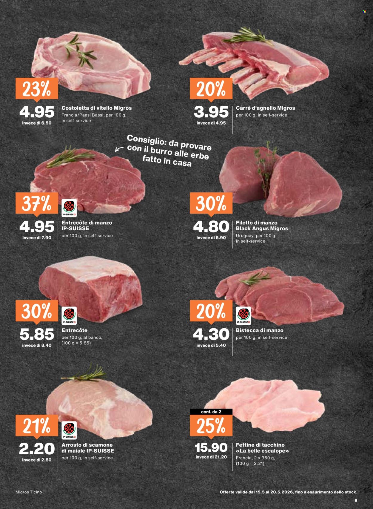 Catalogue Migros - 15.5.2026 - 20.5.2026. Page 5. Page 5