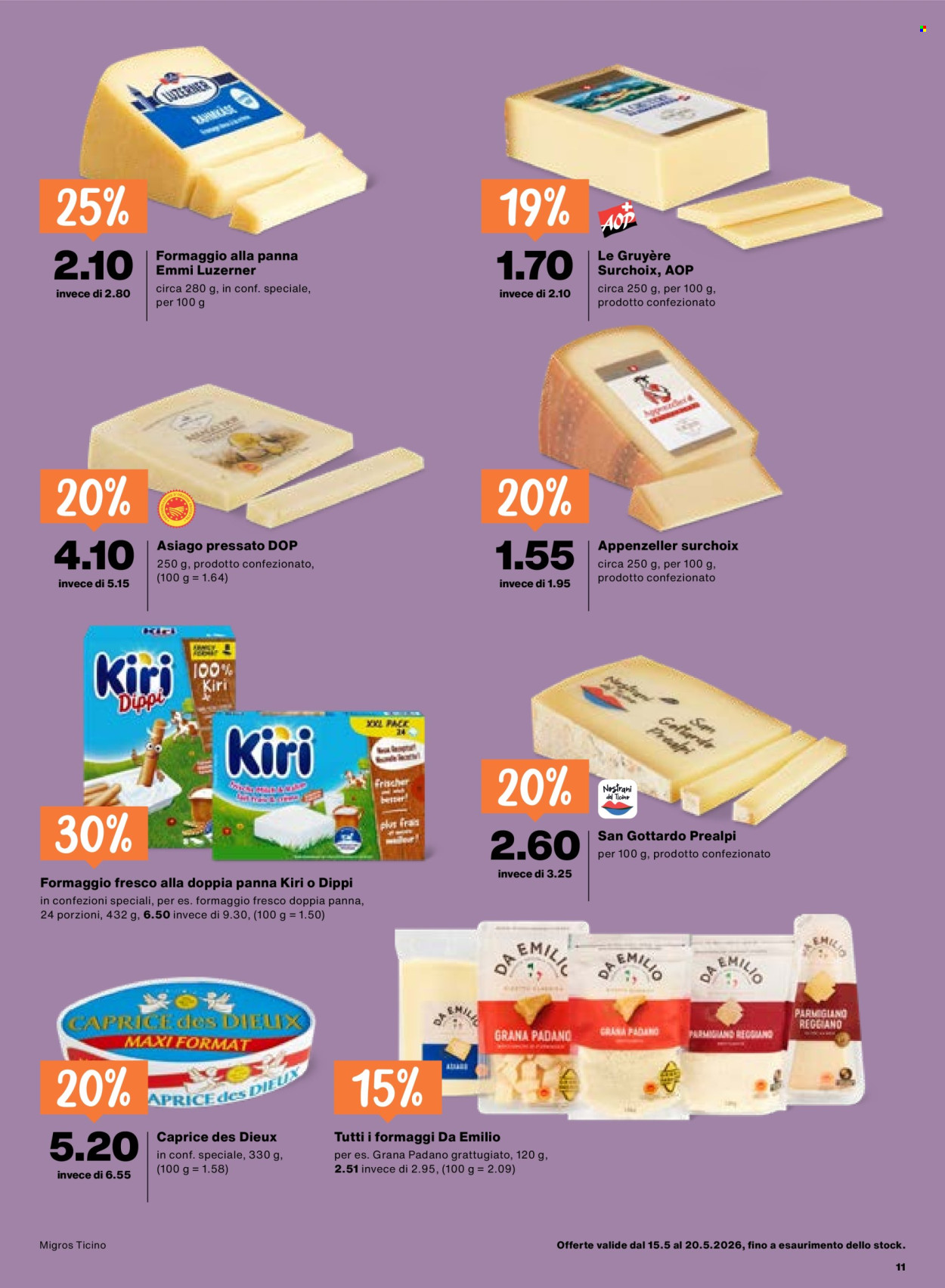 Catalogue Migros - 15.5.2026 - 20.5.2026. Page 11. Page 11