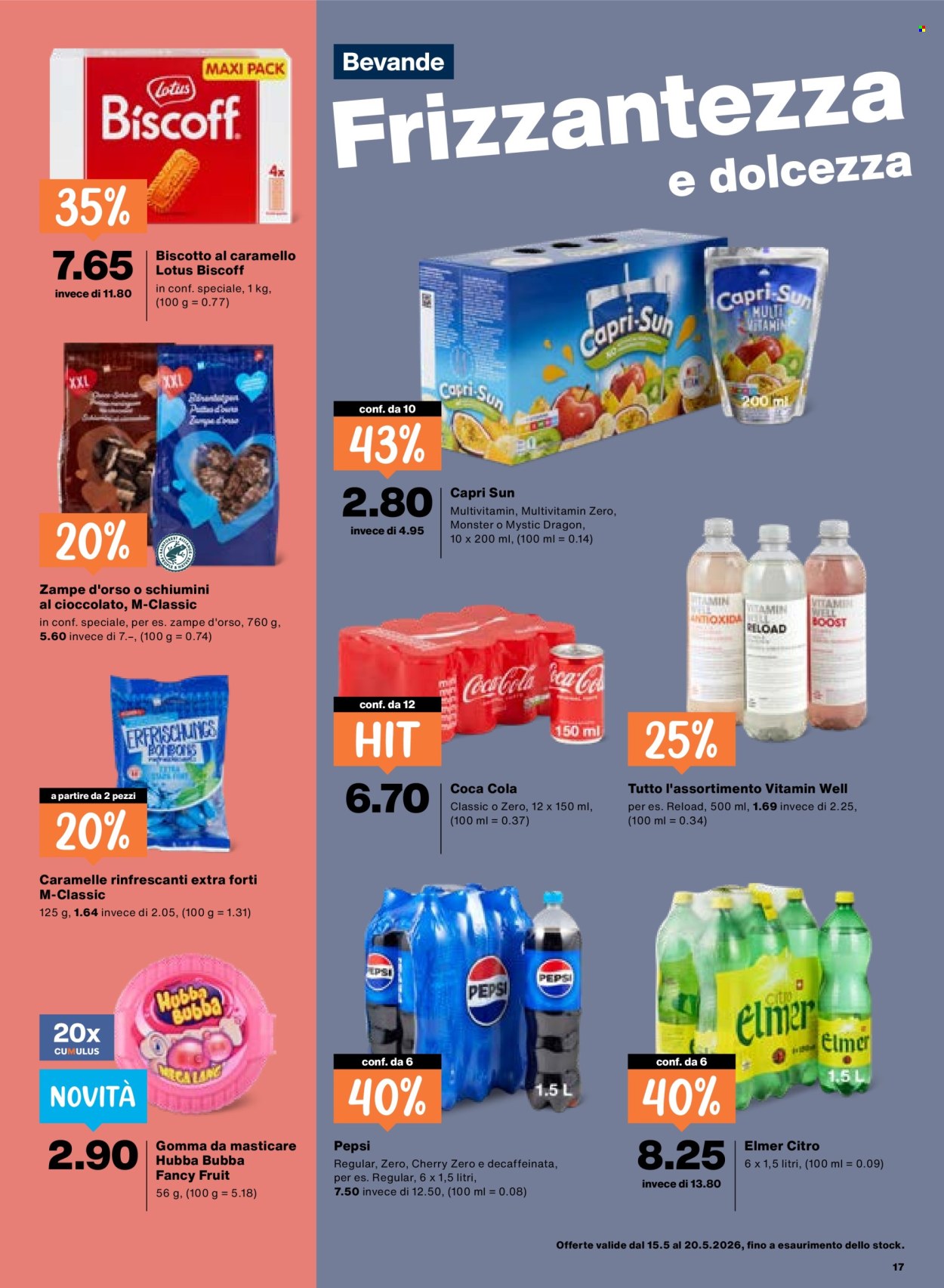 Catalogue Migros - 15.5.2026 - 20.5.2026. Page 17. Page 17