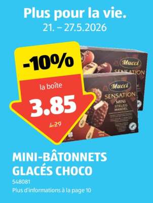 MINI-BÂTONNETS GLACÉS CHOCO