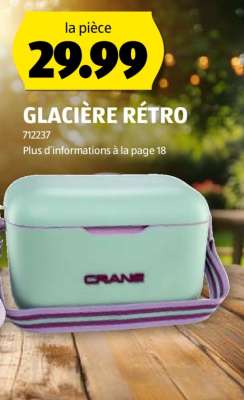GLACIÈRE RÉTRO