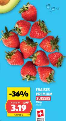 FRAISES PREMIUM SUISSES