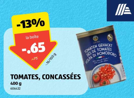 TOMATES CONCASSÉES