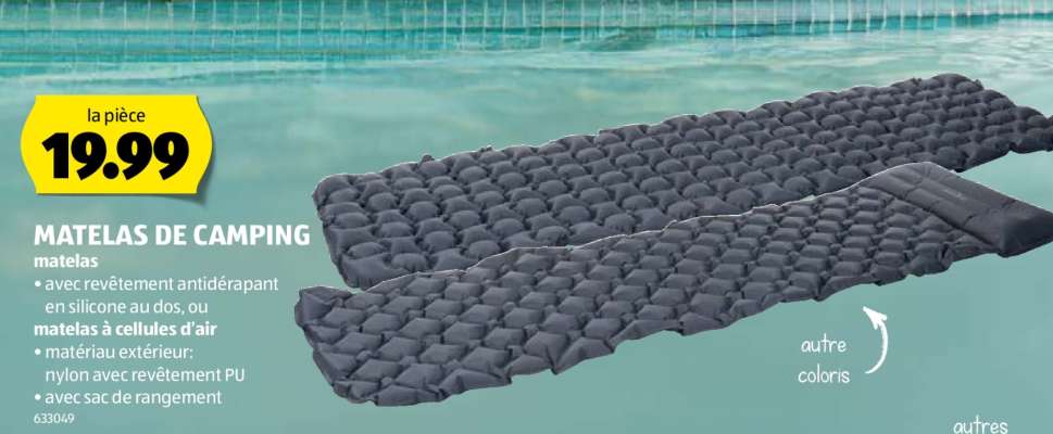MATELAS DE CAMPING