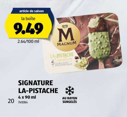 SIGNATURE LA-PISTACHE