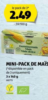 le pack de 3