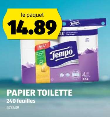 Papier toilette