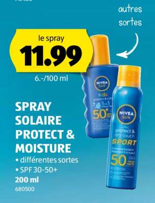 SPRAY SOLAIRE PROTECT & MOISTURE