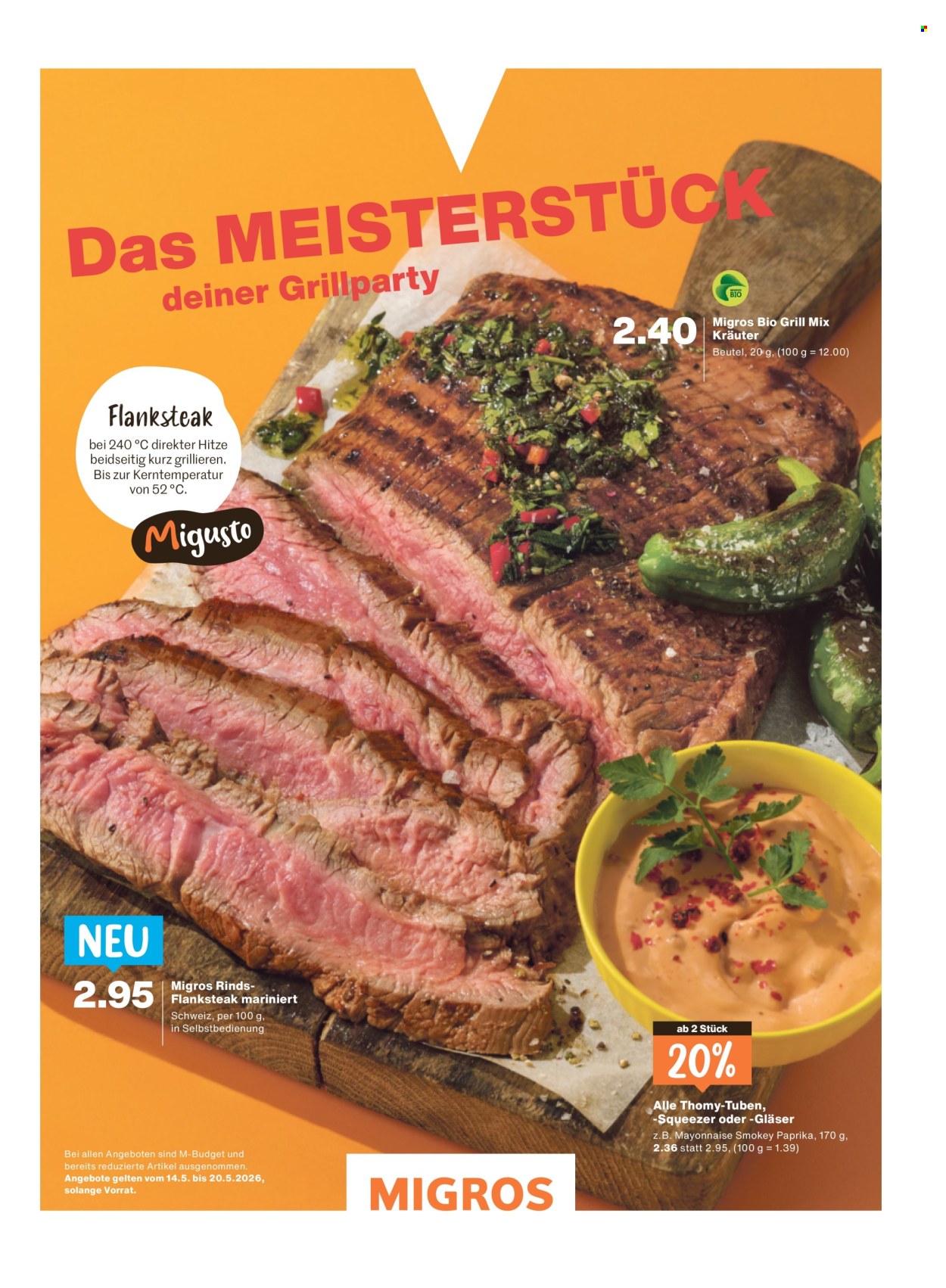Catalogue Migros - 13.5.2026 - 20.5.2026. Page 3. Page 3