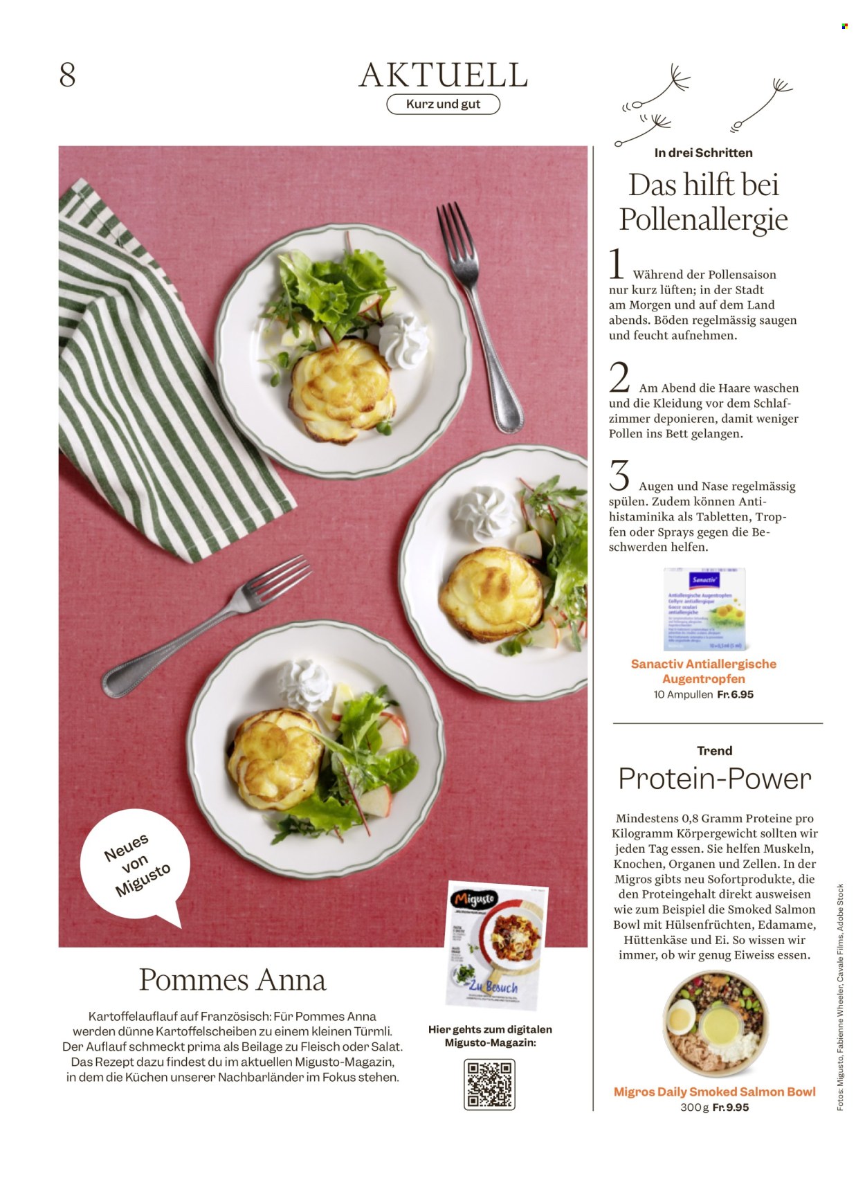 Catalogue Migros - 13.5.2026 - 20.5.2026. Page 8. Page 8