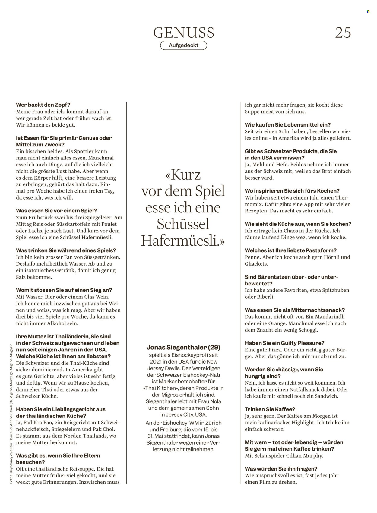 Catalogue Migros - 13.5.2026 - 20.5.2026. Page 25. Page 25