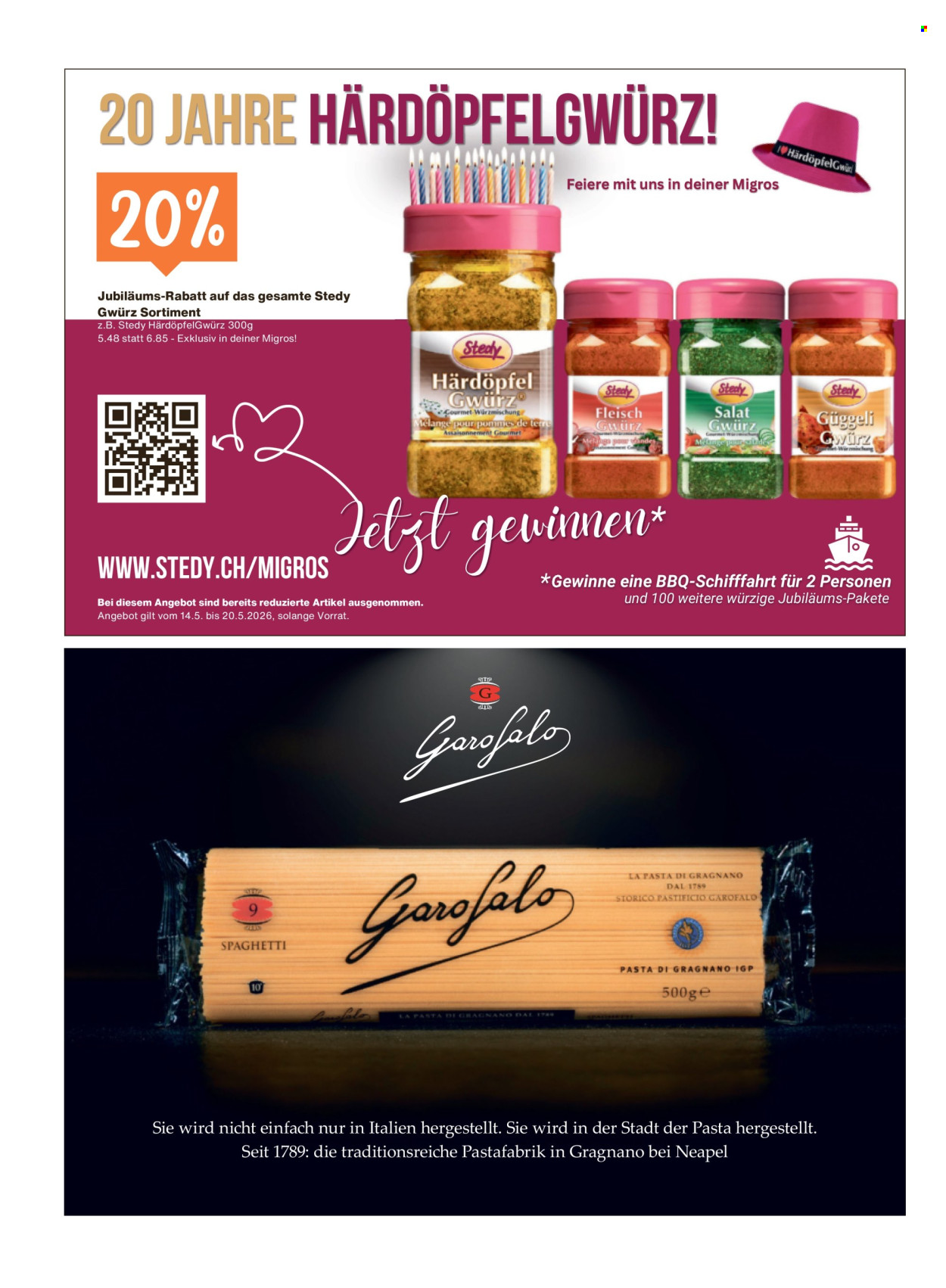 Catalogue Migros - 13.5.2026 - 20.5.2026. Page 34. Page 34
