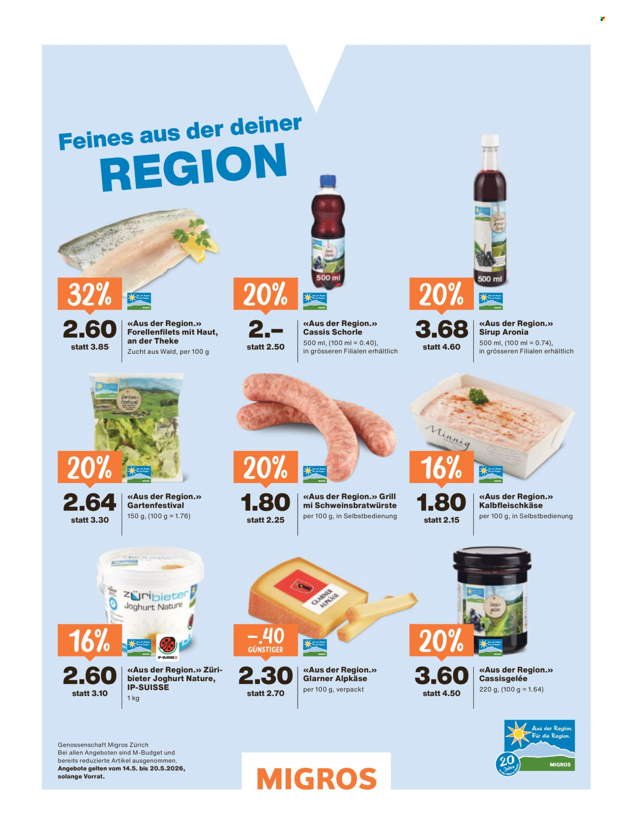 Catalogue Migros - 13.5.2026 - 20.5.2026. Page 36. Page 36