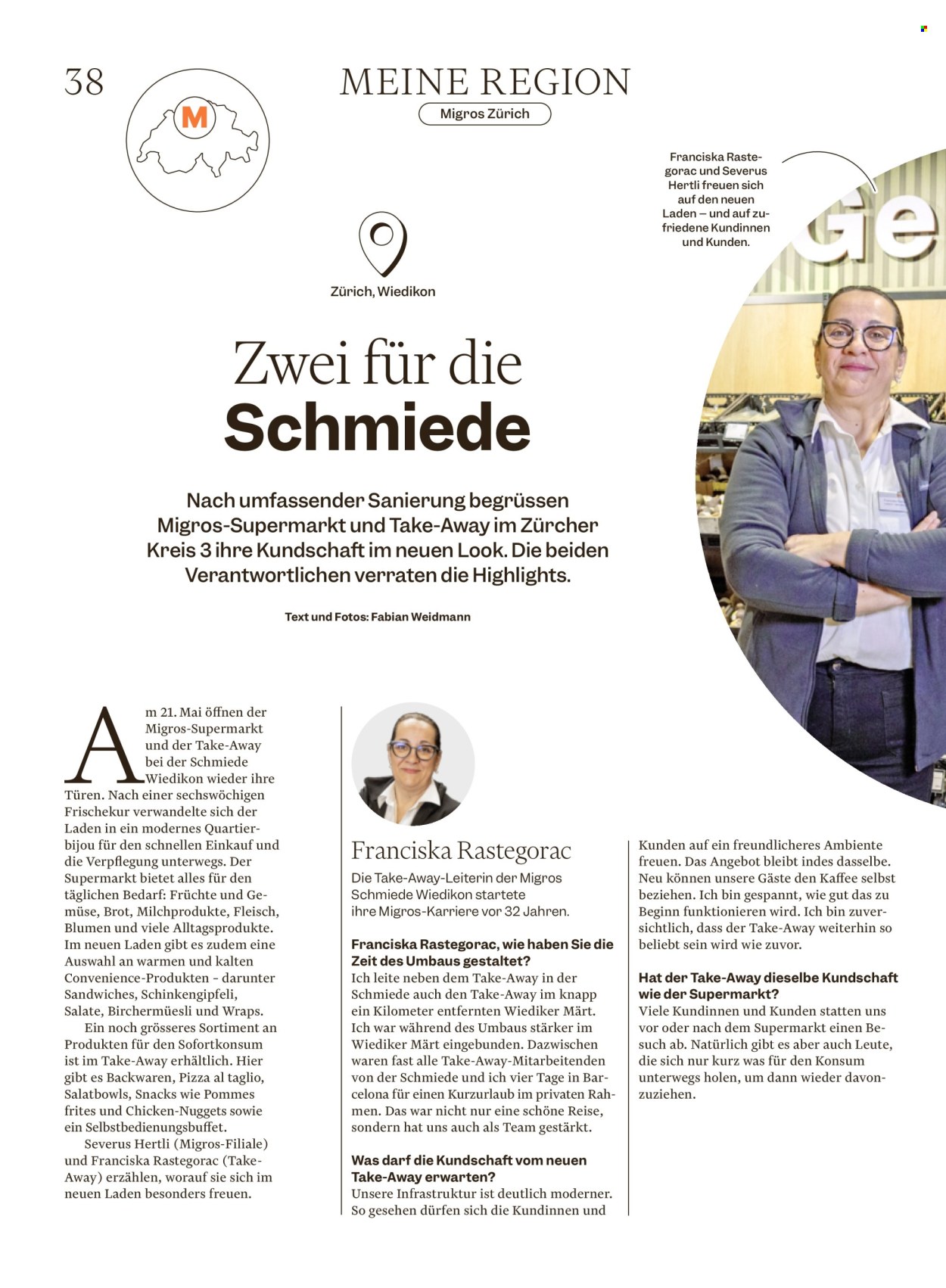 Catalogue Migros - 13.5.2026 - 20.5.2026. Page 38. Page 38