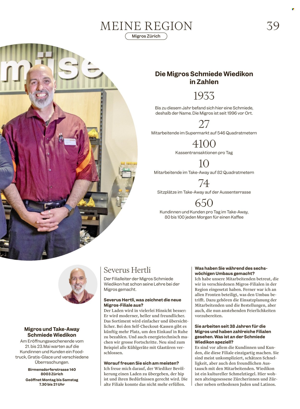 Catalogue Migros - 13.5.2026 - 20.5.2026. Page 39. Page 39