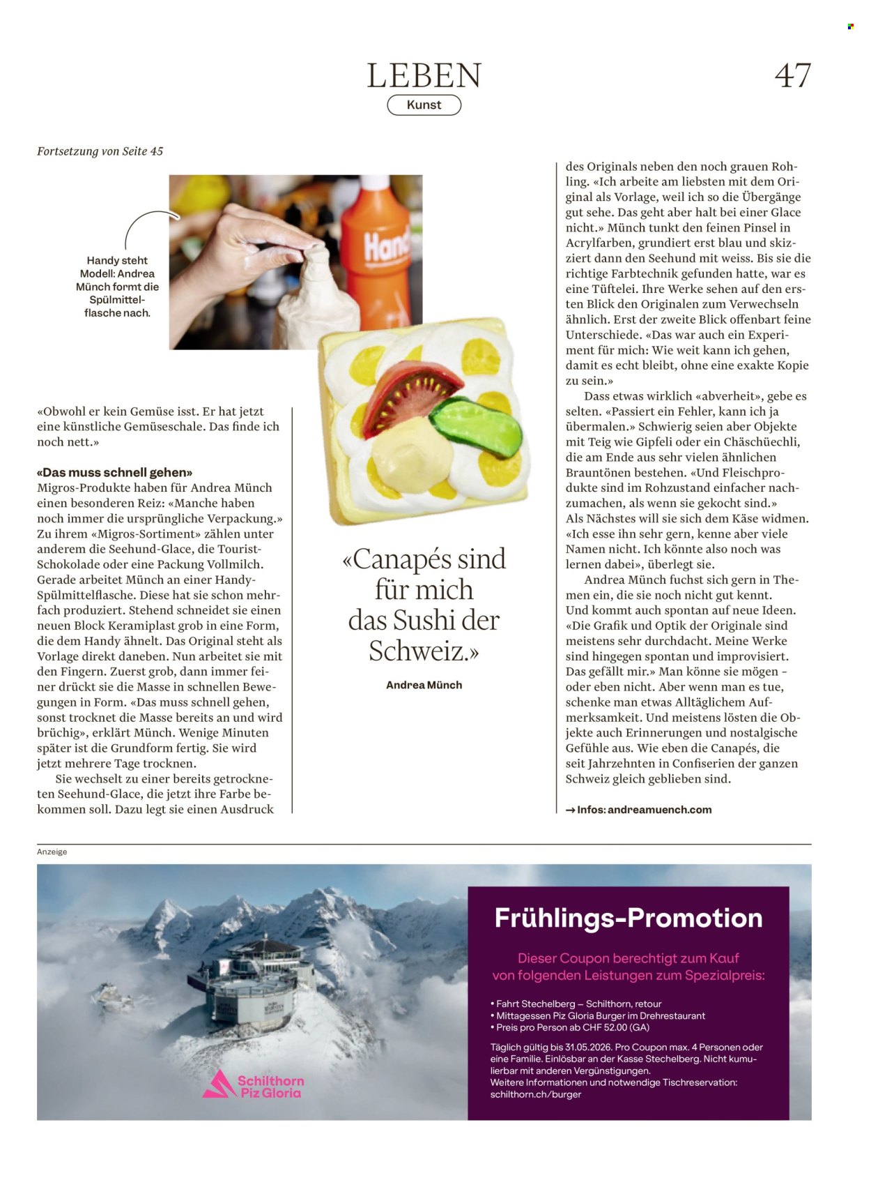Catalogue Migros - 13.5.2026 - 20.5.2026. Page 47. Page 47